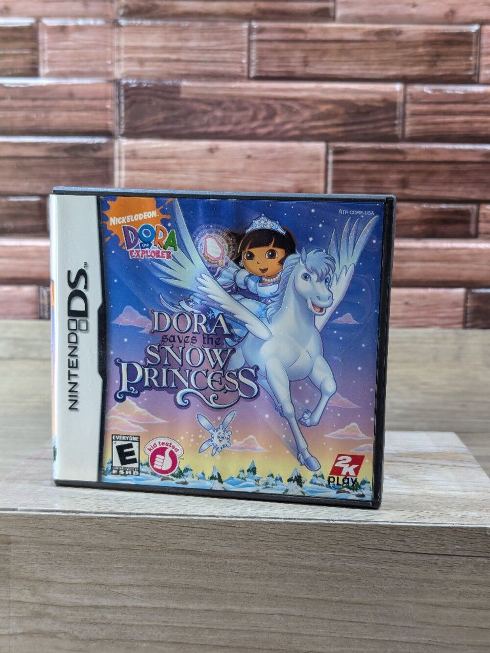 Dora Saves the Snow Princess (Nintendo DS 2K Games 2008) CIB Case Manual Cart